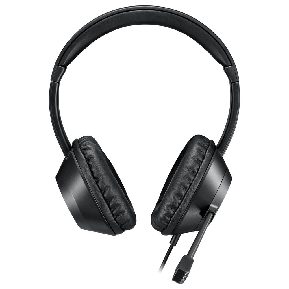 Adesso Wired Stereo Headset with AI Control in Black, , large