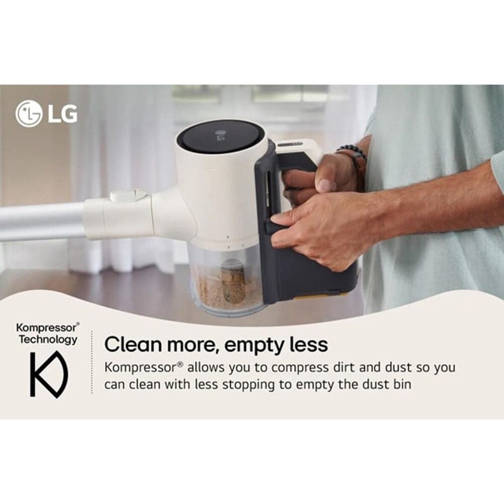 LG CordZero Q3 Cordless Stick Vacuum in Beige, , large