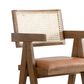 Armen Living Harley 30" Bar Stool in Nutmeg Brown, , large