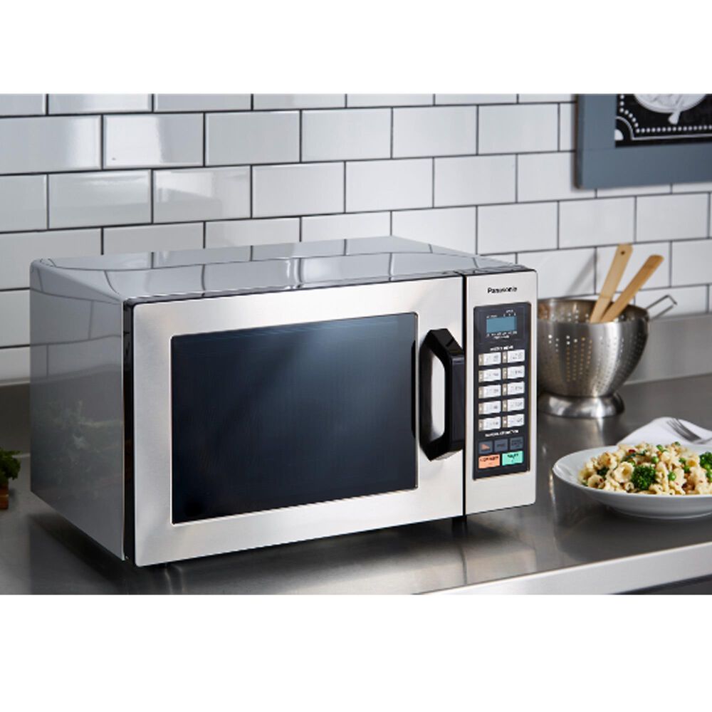 Panasonic 0.8 Cu. Ft. Commercial Microwave in Stainless Steel, , large