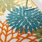 Nourison Aloha 12" x 15" Turquoise and Multicolor Indoor/Outdoor Area Rug, , large