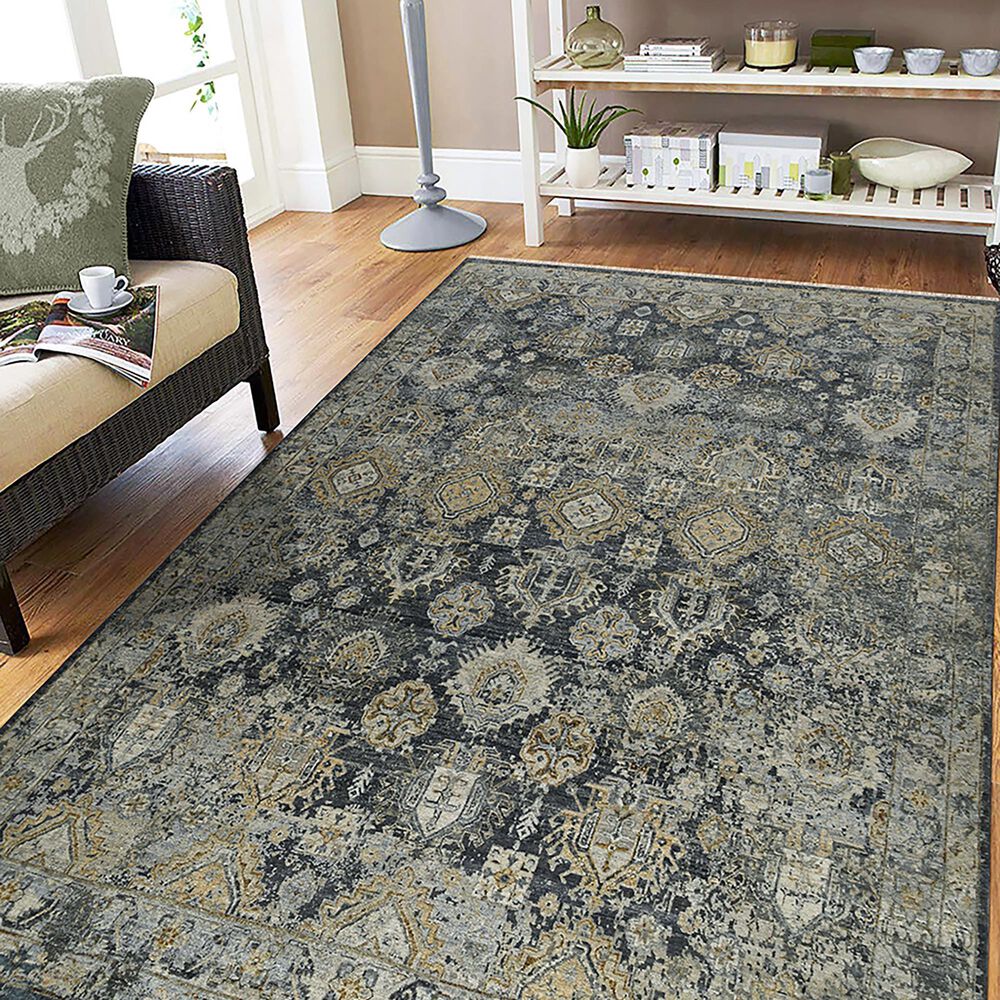 Amer Rugs Milano 8&#39; x 10&#39; Sea Blue Area Rug, , large