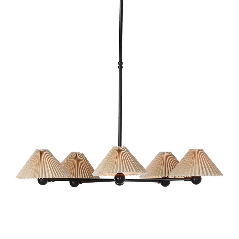 Four Hands Clyde Chandelier in Jet Black, , large