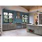 Dal-Tile Miramo Aqua 2" x 5" Picket Undulated on 12.25" x 11.125" Ceramic Mosaic Sheet, , large