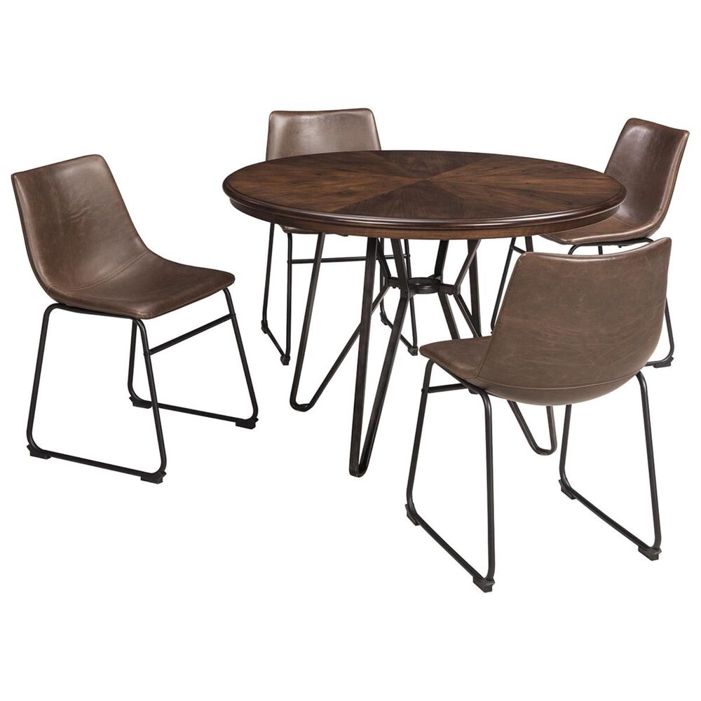 Ashley Centiar 5-Piece Dining Set in Two-Tone Brown, , large