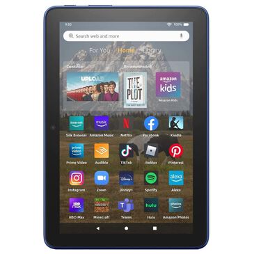 Amazon Fire HD 8 (2022) 8" HD Tablet 32 GB in Denim | Wi-Fi, , large