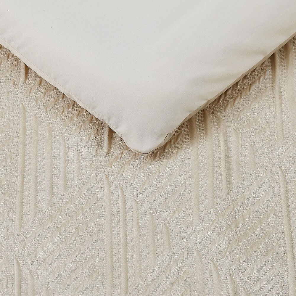 Pem America 5th Avenue Lux Noelle 7-Piece King Comforter Set in Gold, , large