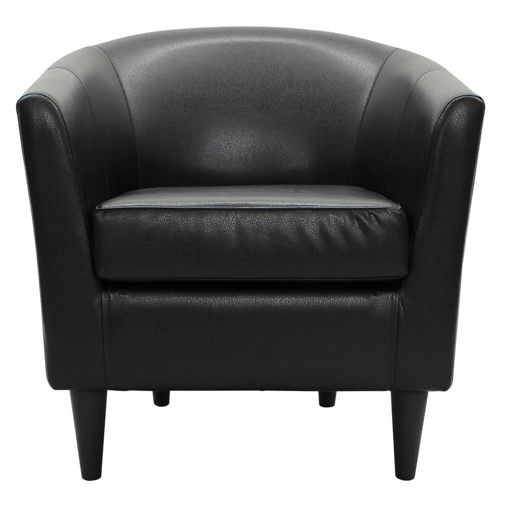 Overman International Corp Accent Chair in Rodeo Black, , large