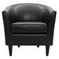 Overman International Corp Accent Chair in Rodeo Black, , large