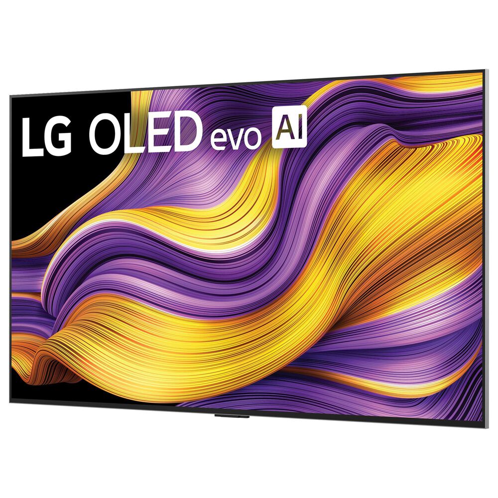 LG 55&quot; Class G5 Series OLED evo AI 4K with Supplied Wall Mount in Black - Smart TV, , large