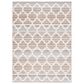 Safavieh Cabana CBN333F 8" x 10" Grey and Ivory Indoor/Outdoor Area Performance Rug, , large