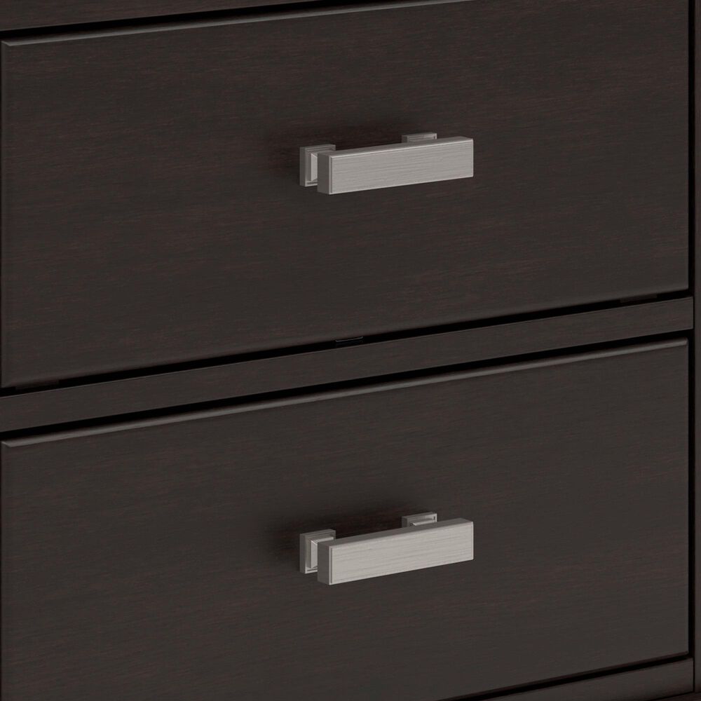 Ashley Covetown 2-Drawer Nightstand in Dark Brown, , large