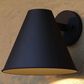 Vaxcel Smith 10" 1-Light Outdoor Wall Sconce in Textured Black, , large