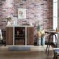 Furniture of America Taylor Buffet in Distressed Walnut, , large