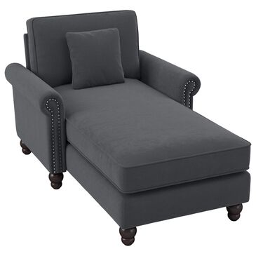 Bush Coventry Chaise Lounge in Dark Gray, , large
