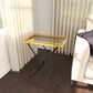 Maple and Jade Tray Top Accent Table in Gold and Black, , large