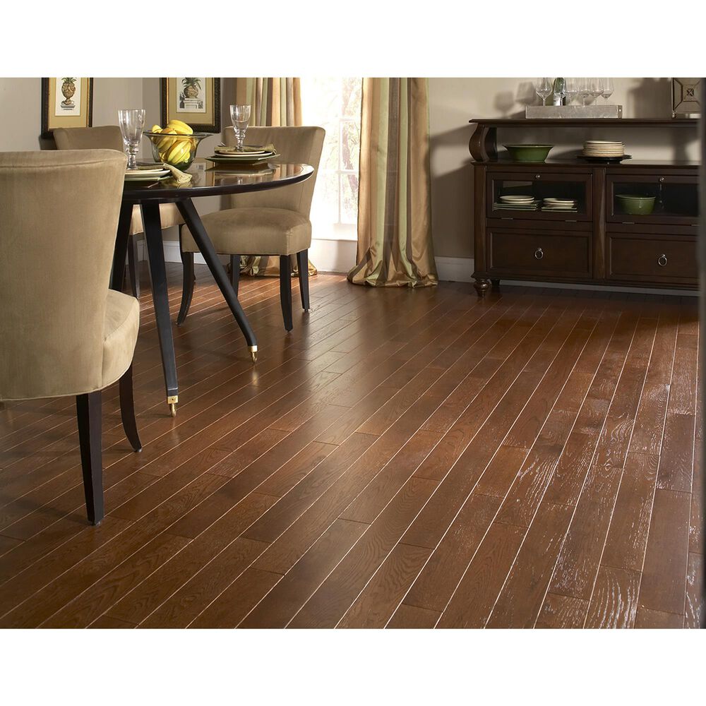 Mullican Flooring Williamsburg Autumn 4&quot; Oak Solid Hardwood, , large
