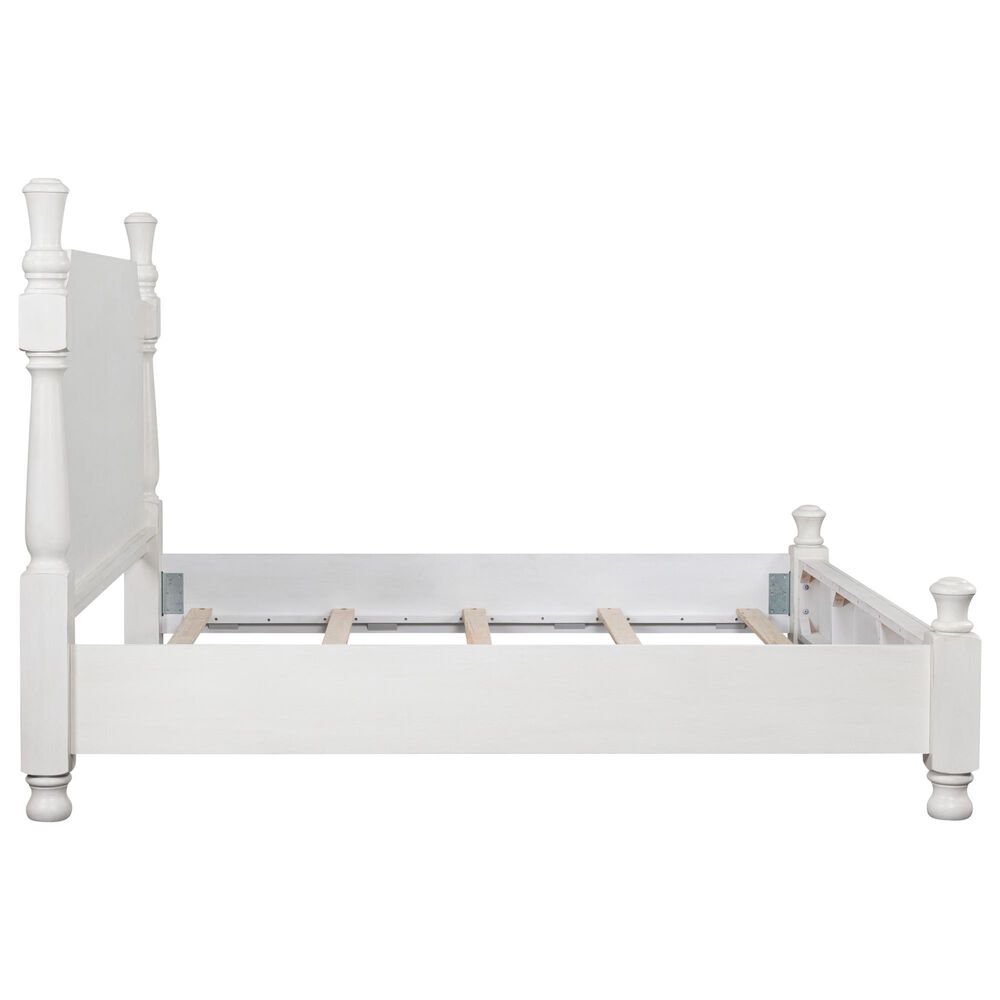 Ashley Rowlenstown 5-Piece Queen Poster Bedroom Set in Antique White, , large