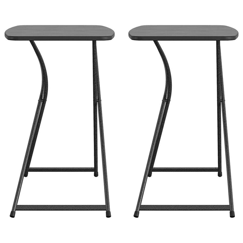 DHP Folding Activity Table in Black &#40;Set of 2&#41;, , large