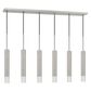 Cal Lighting Six Light led Pendant, , large
