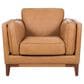 Italiano Furniture Pendry Accent Chair in Caramel Saddle, , large