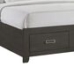 Mayberry Hill Sasha Queen Music Bed in Grey, , large