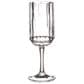 LeadingWare Crystal Diamond 9 Oz Champagne Flute in Clear, , large