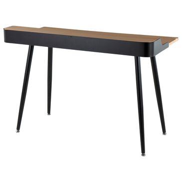 Lumisource Harvey Desk in Natural and Black, , large