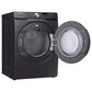 Samsung 4.5 Cu. Ft. Front Load Washer and 7.5 Cu. Ft. Electric Dryer Laundry Pair in Black, , large