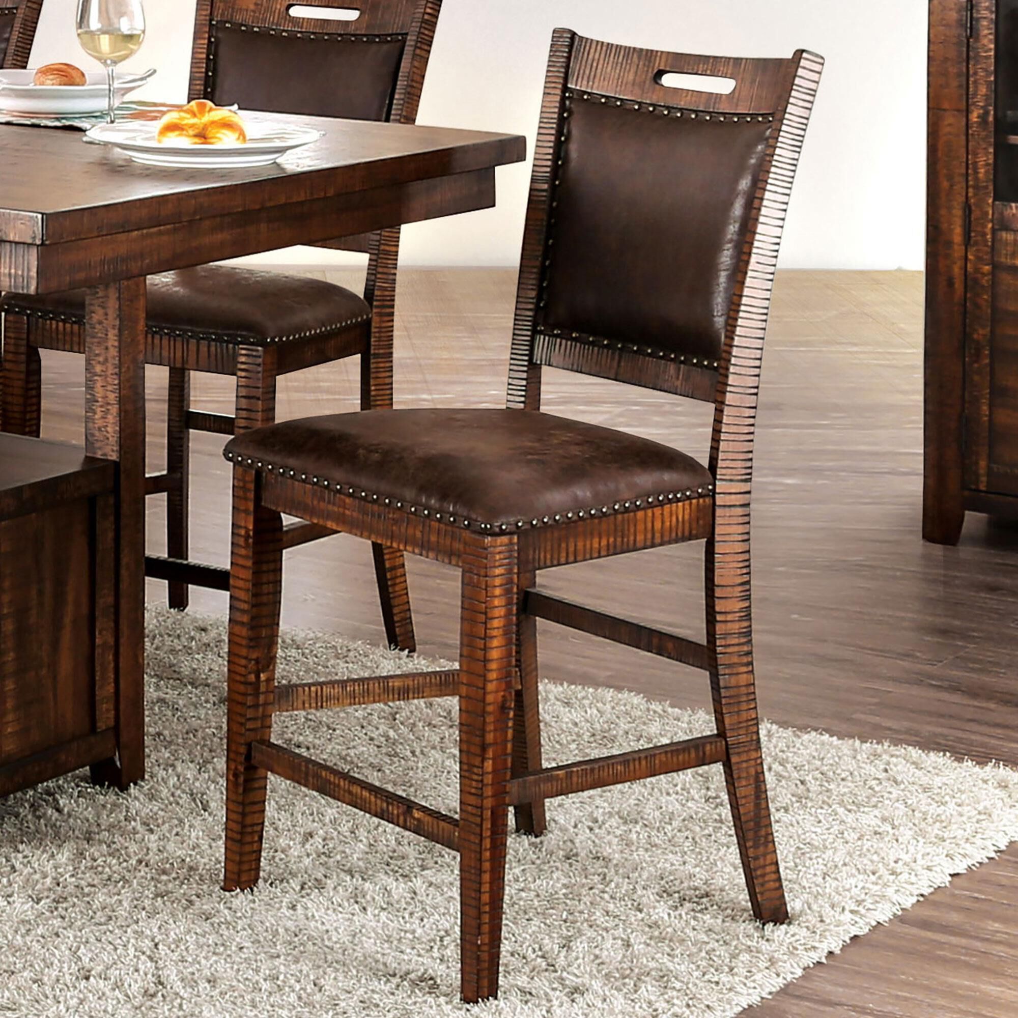 SW 5" Dark Walnut Tapered  Sofa/Couch/Chair/Desk/Seat Solid OAK Wood Legs Set 