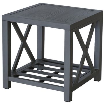 Summit Home St. Thomas Outdoor End Table in Gray, , large