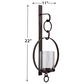 Ashley Ogaleesha Wall Sconce in Bronze, , large