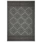 Loloi II Rainier 11"6" x 15" Grey and Charcoal Indoor/Outdoor Area Performance Rug, , large