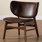 Baxton Studio Marcos Accent Chair in Dark Brown, , large