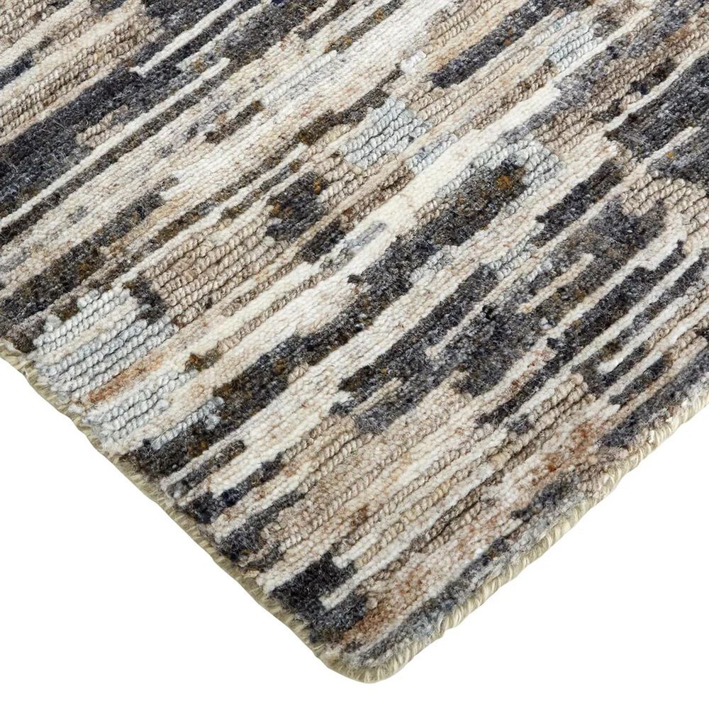 Feizy Conroe 3&#39;6&quot; x 5&#39;6&quot; Gray Area Rug, , large