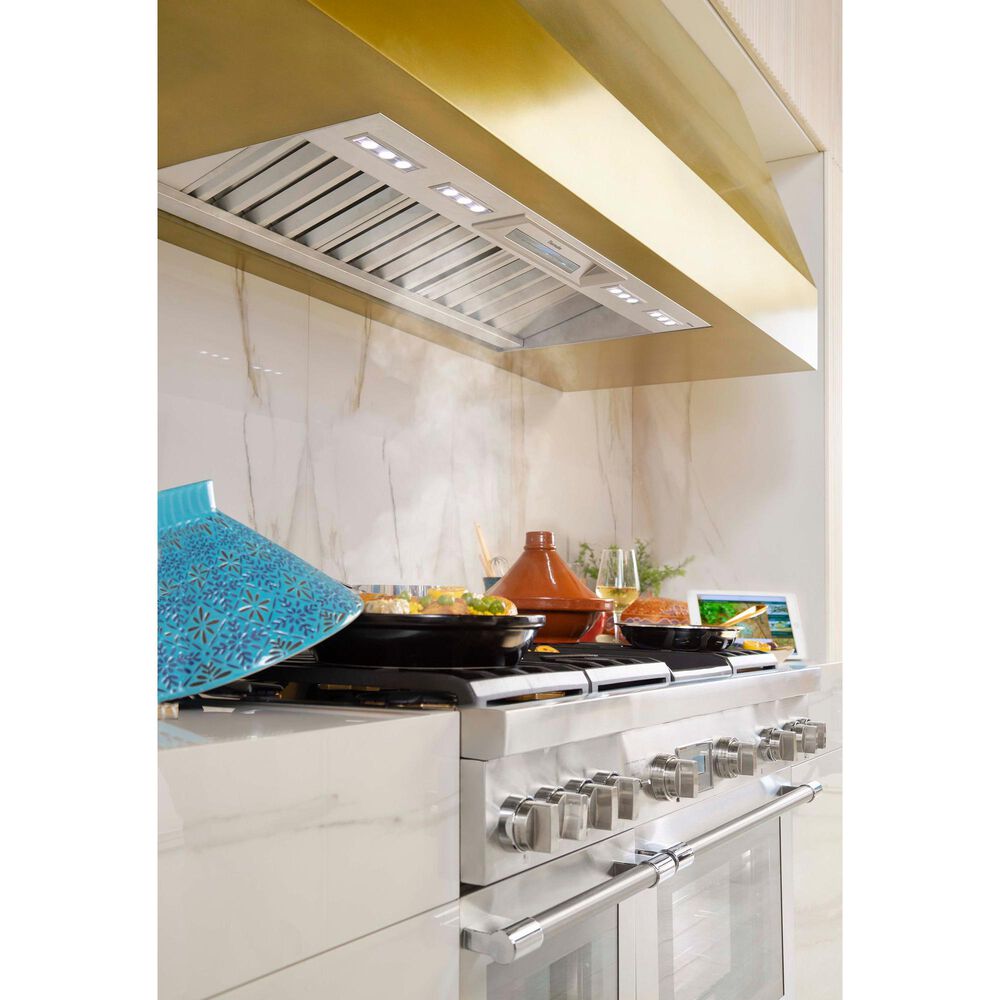 Thermador 36" Professional Custom Insert Hood in Stainless Steel, , large