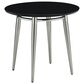 OSP Home Brooklyn End Table in Black and Brushed Nickel, , large