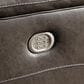 Ashley Wurstrow Power Reclining Console Loveseat with Adjustable Headrest in Smoke, , large