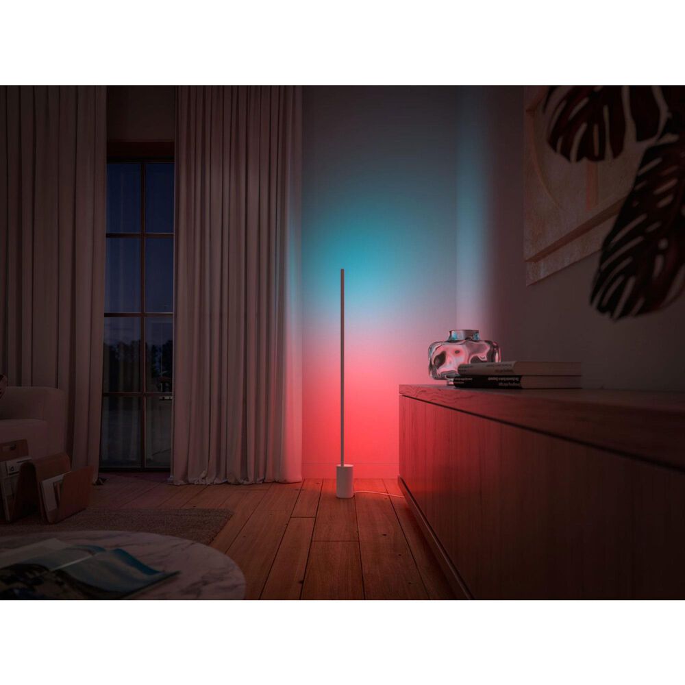 Philips Hue Signe Gradient Floor Lamp and Table Lamp in White, , large