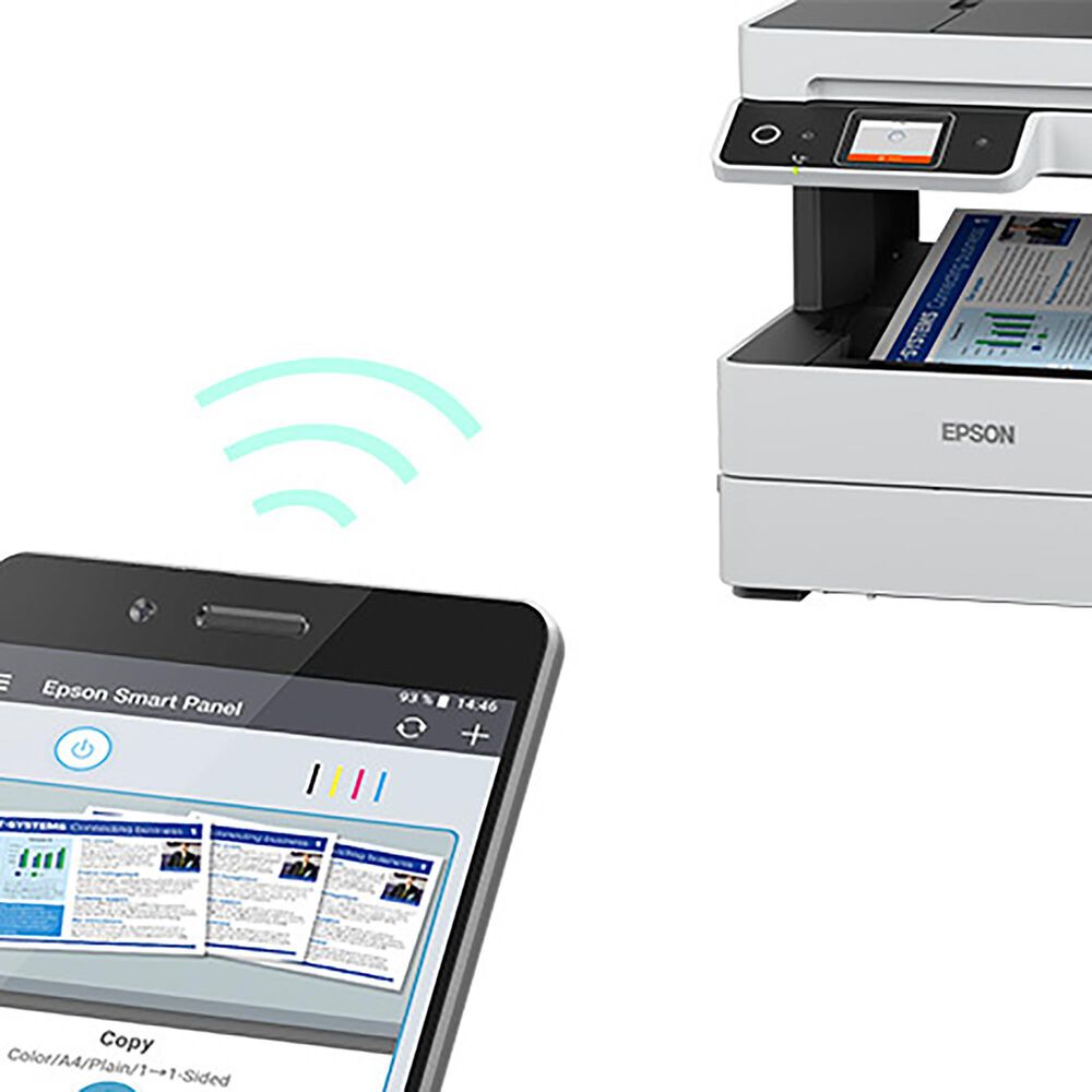 Epson EcoTank Pro ET-5170  Wireless  All-in-One SuperTank Printer in White, , large