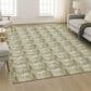 Dalyn Rug Company Soft Essentials Chevron Olive 8" x 10" Area Rug, , large