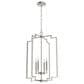 Hunter Zoanne 4-Light Pendant in Brushed Nickel, , large