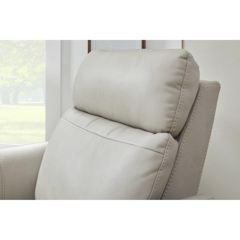 Flexsteel Artemis Power Rocking Recliner with Heat and Massage in Dove, , large