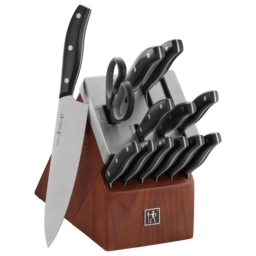 Henckels Definition 14-Piece Self-Sharpening Knife Block Set, , large