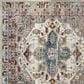 Safavieh Aria ARA160C 2" x 8" Cream and Multicolor Runner, , large