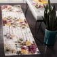 Safavieh Aria 2" x 8" Cream, Olive and Pink Runner, , large
