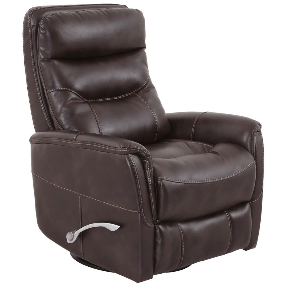 Simeon Collection Gemini Glider Swivel Recliner in Truffle, , large
