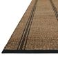 Angela Rose Colton 10" x 14" Natural and Black Area Rug, , large