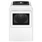 GE Appliances 7.4 Cu. Ft. Top Load Electric Dryer with Sensor Dry in White, , large