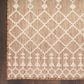 Nourison Positano Southwestern Jute 4" x 6" Indoor/Outdoor Area Rug, , large